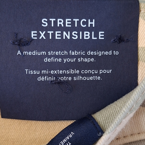 GAP High Rise True Skinny Ankle in Tan Camo - Size 4 - Picture 4 of 7